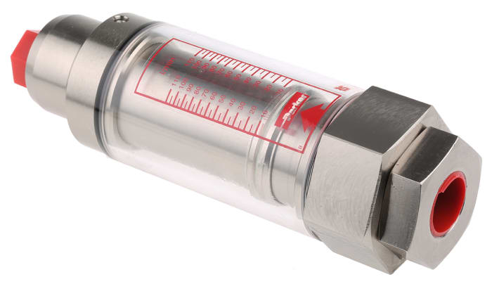Parker Flow Meter, 10 L/min Min, 110 L/min Max