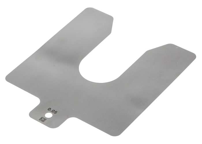 Předřezaný prokladový materiál, Nerezová ocel, délka: 100mm, šířka: 100mm, tloušťka: 0.05mm