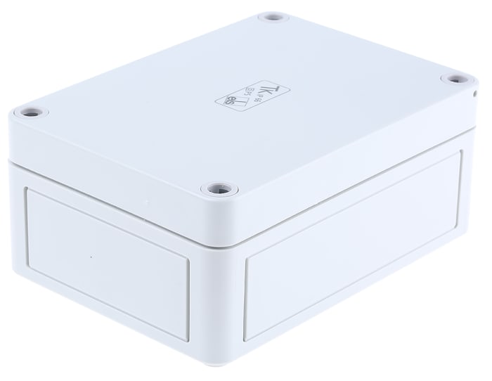 Spelsberg TK PS Series Grey Polystyrene Enclosure, IP66, Grey Lid, 130 x 94 x 57mm