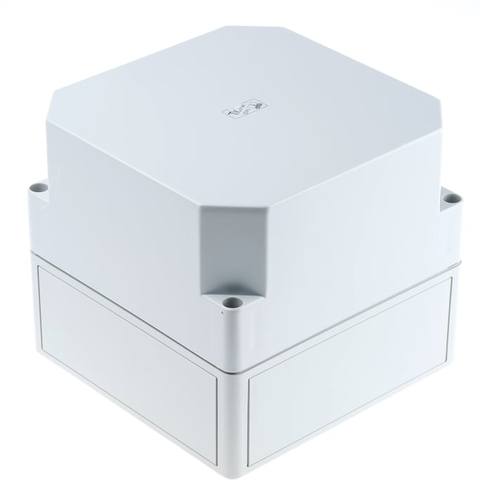 Spelsberg TK PS Series Grey Polystyrene Enclosure, IP66, Grey Lid, 182 x 180 x 165mm