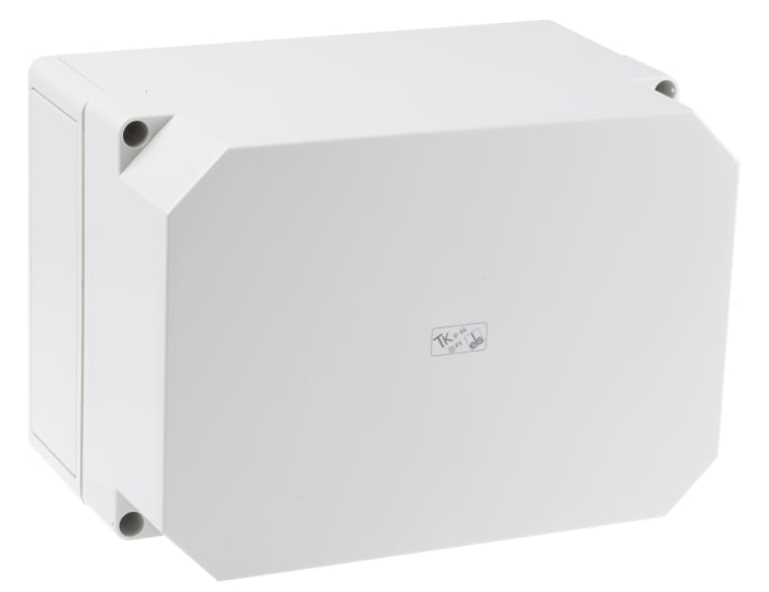 Spelsberg TK PS Series Grey Polystyrene Enclosure, IP66, Grey Lid, 254 x 180 x 165mm