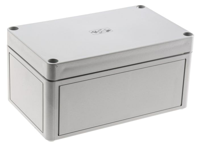 Spelsberg TK PC Series Grey Polycarbonate Enclosure, IP66, Grey Lid, 180 x 110 x 90mm