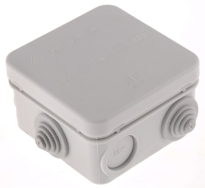 Spelsberg HP Series Junction Box, IP55, 75 x 75 x 42mm