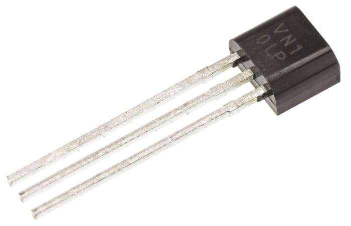 Diodes Inc N-Channel MOSFET, 270 mA, 60 V, 3-Pin E-Line VN10LP