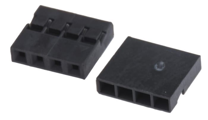 Boitier de connecteur Femelle, 4 contacts 1 rang , pas 2mm, Droit, Montage sur câble, série M22-30