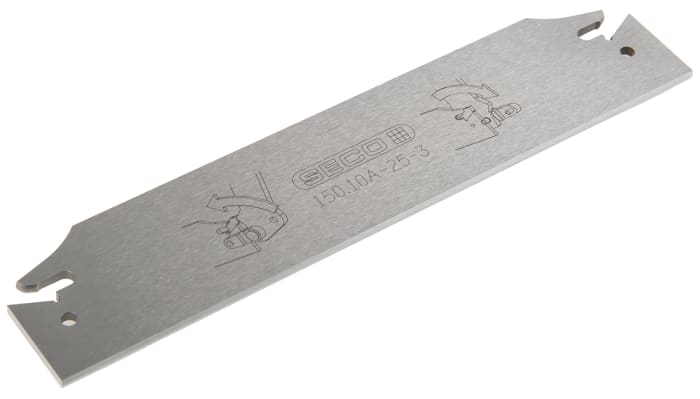 Lathe Parting Off Blade, Seco, L 150mm W 32mm 2.4mm Thickness