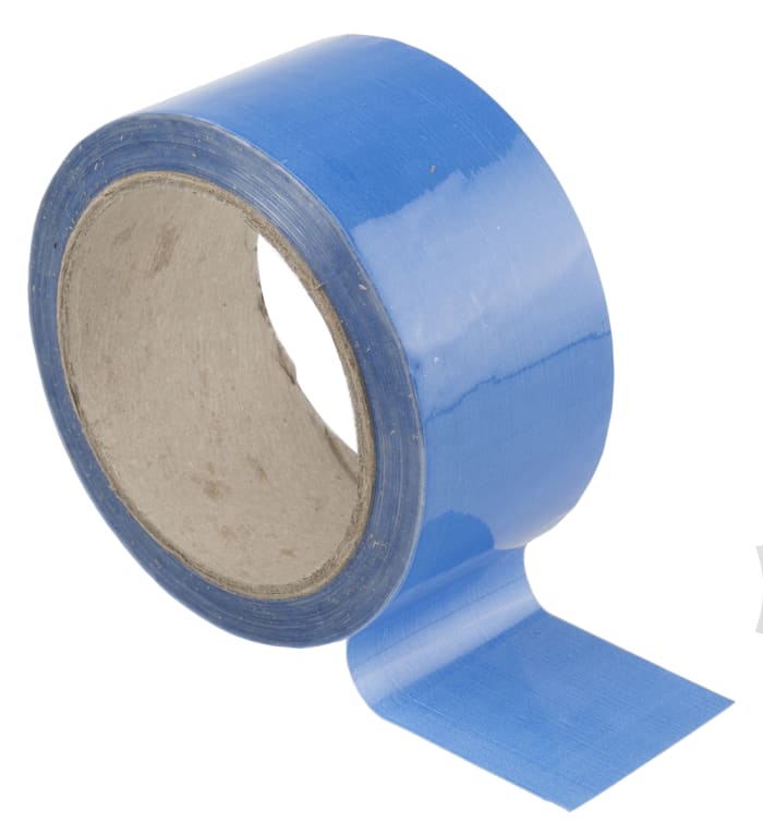 Ruban de marquage pour tuyaux Bleu Vinyle, largeur 50mm x Longueur 33m