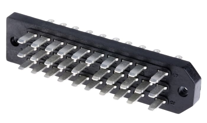 Telegartner J00046A0918, , DIN 41622 Connector, Male, 30-Way, 3-Row, Solder, J000