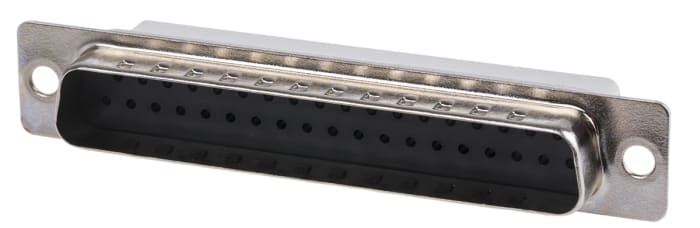 Krimpovací konektor D-Sub, počet kontaktů: 37, orientace těla: Rovný, Samec Harting