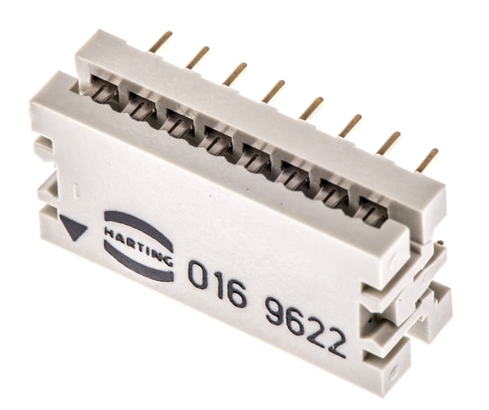 HARTING 16-Way IDC Connector Plug for Cable Mount, 2-Row