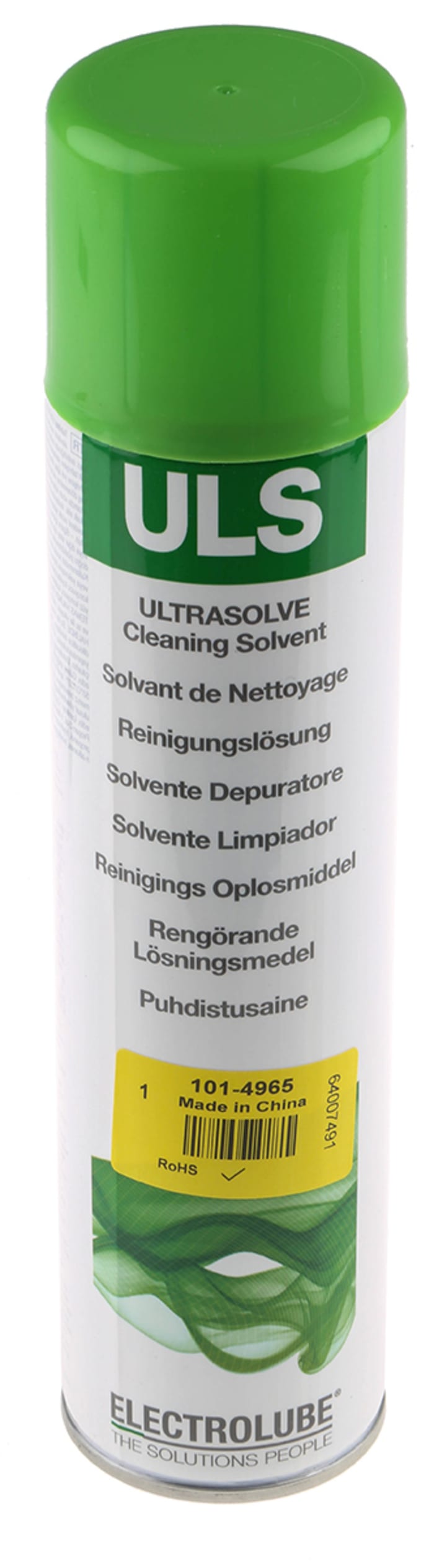 Limpiador de precisión Electrolube ULS, Aerosol de 400 ml para aplicaciones varias