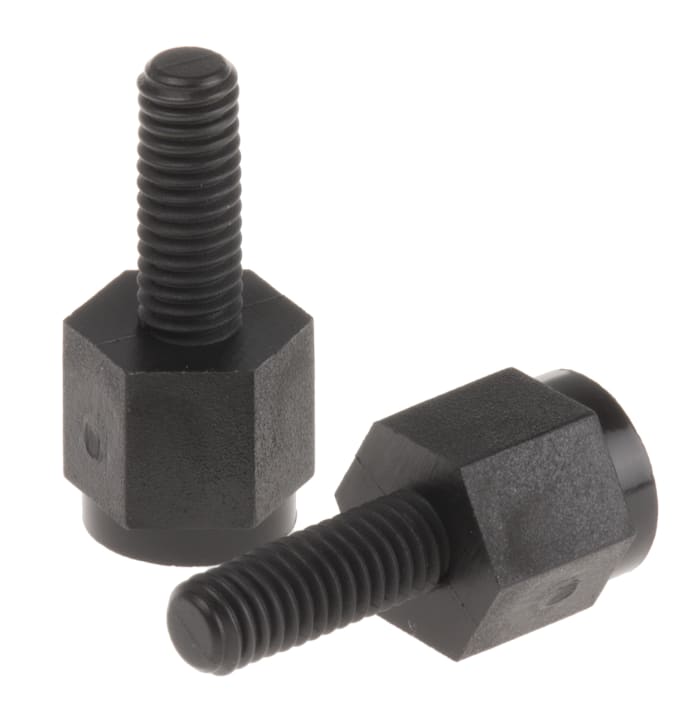 Essentra Standoff, M3 Thread, 6mm Body, Nylon, Male/Female