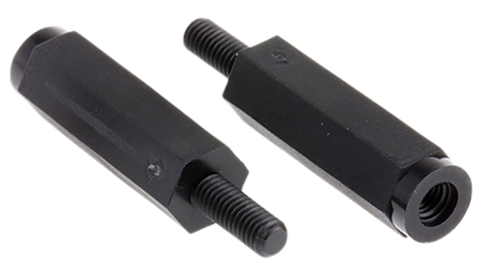 Essentra Standoff, M3 Thread, 20mm Body, Nylon, Male/Female
