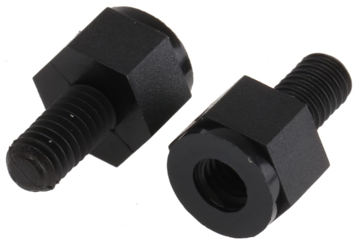 Essentra Standoff, M4 Thread, 6mm Body, Nylon, Male/Female