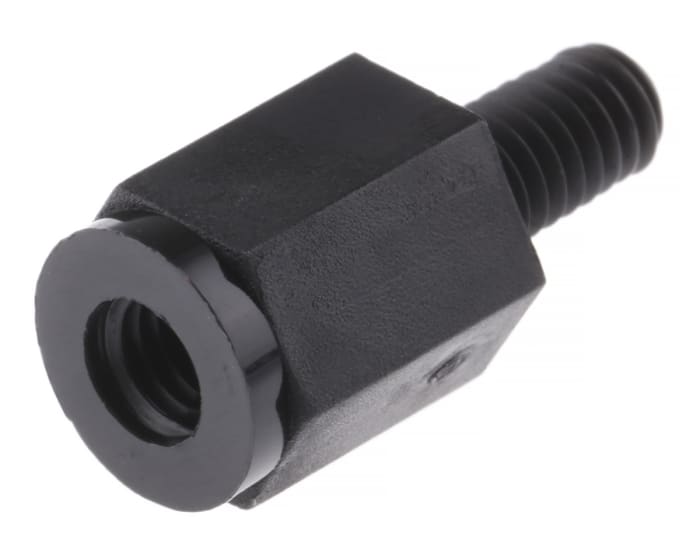 Essentra Standoff, M4 Thread, 10mm Body, Nylon, Male/Female
