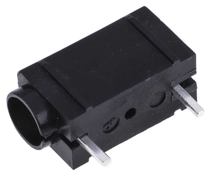 RS PRO Black Female Test Socket, 4 mm Connector, 10A, 50V, Silver Plating