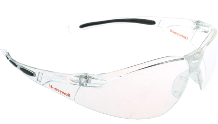 1015370 Honeywell Safety Honeywell Safety A800 UV Safety Glasses Clear PC Lens 104 0947 RS Components