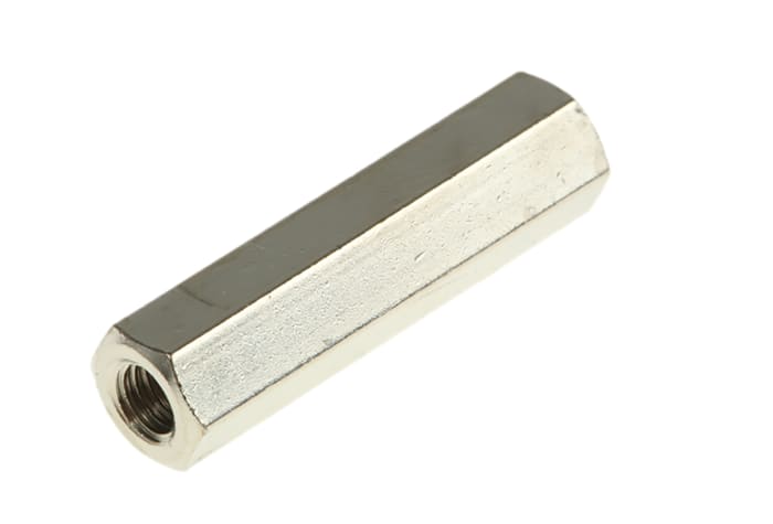 Essentra Standoff, M3 x M3 Thread, 20mm Body, Brass, Female/Female