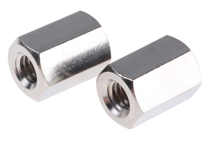 Entretoise filetée Essentra, longueur 10mm, Femelle / Femelle, M4 x M4