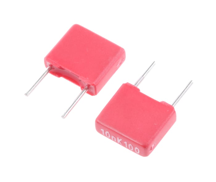 Condensateur à couche mince WIMA MKS2 10nF 63 V ac, 100 V dc ±10%
