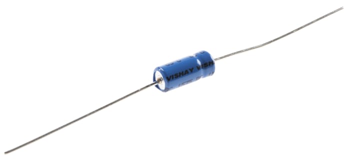 Vishay 10μF Aluminium Electrolytic Capacitor 25V dc, Axial, Through Hole - MAL203036109E3