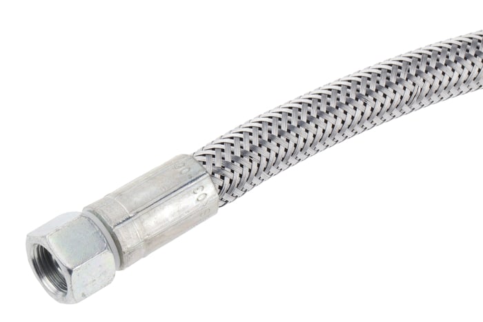 Steel hose outlet