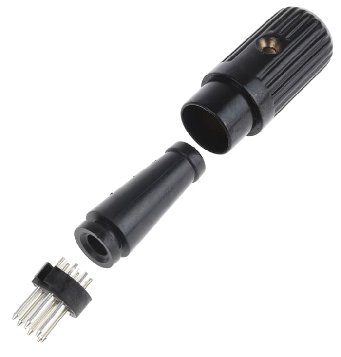  Connecteur DIN RS PRO, 8 contacts, Mâle, Montage sur câble, A souder