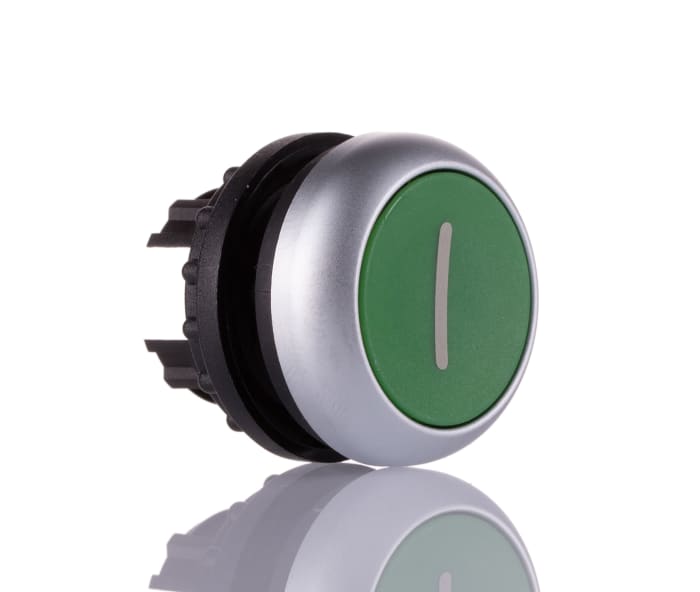216607 M22DGX1 Eaton Eaton Green Momentary Push Button, 22mm