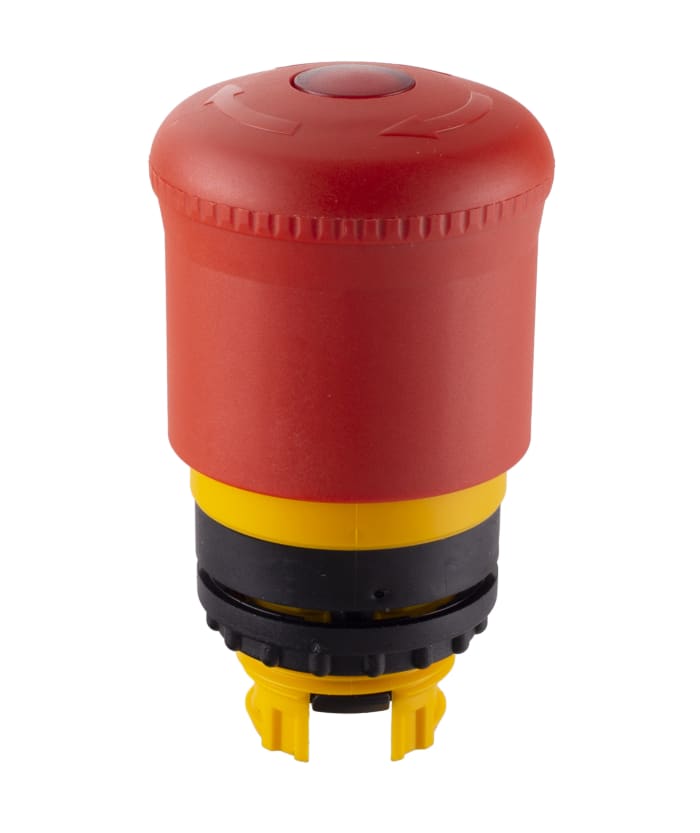 Tête de bouton d'arrêt d'urgence Eaton RMQ Titan M22