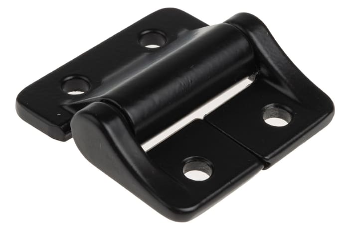 RS PRO Toz Boya Kaplı Alüminyum Sabit Tork Menteşe, Sabit Pimli Vida, 40mm x 10mm x 38mm