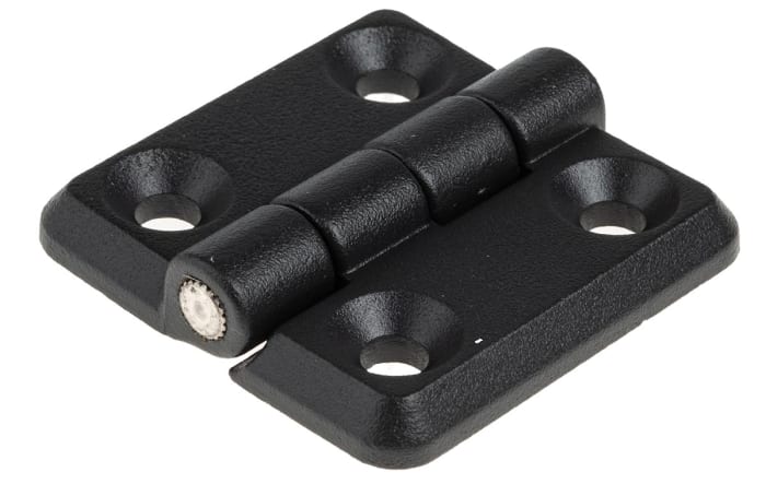 RS PRO Die Cast Zinc Butt Hinge, Screw Fixing, 50mm x 50mm x 12mm