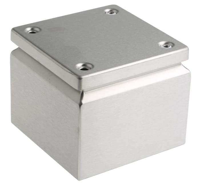 Skříňka svorkovnice, řada: KL IP66 s prostými dvířky Nerezová ocel 304 Bez nátěru 150 x 150 x 120mm
