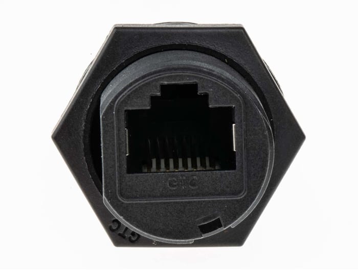 RS PRO | RS PRO GTC Sealed Series RJ45 Connector Female, Panel Mount ...