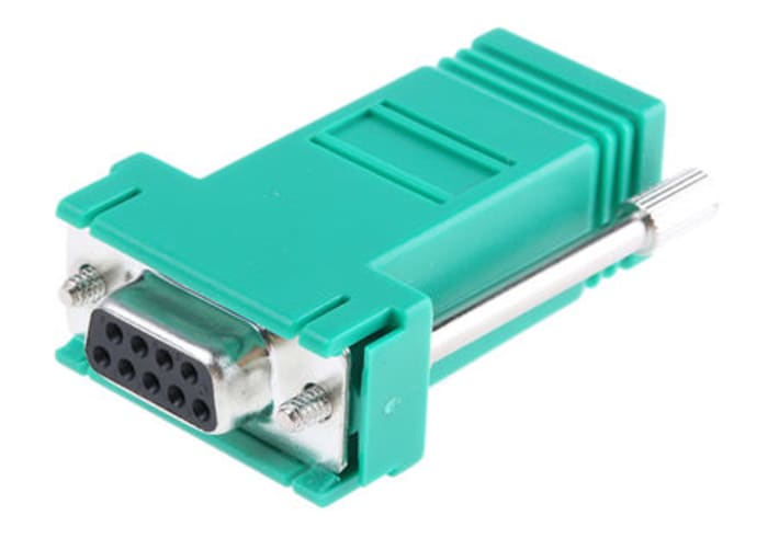 MH Connectors D-sub Adapter Female 9 Way D-Sub to Female RJ45