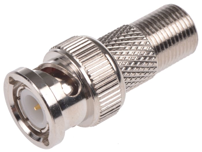 Telegartner Straight RF Adapter BNC Plug to Type F Socket