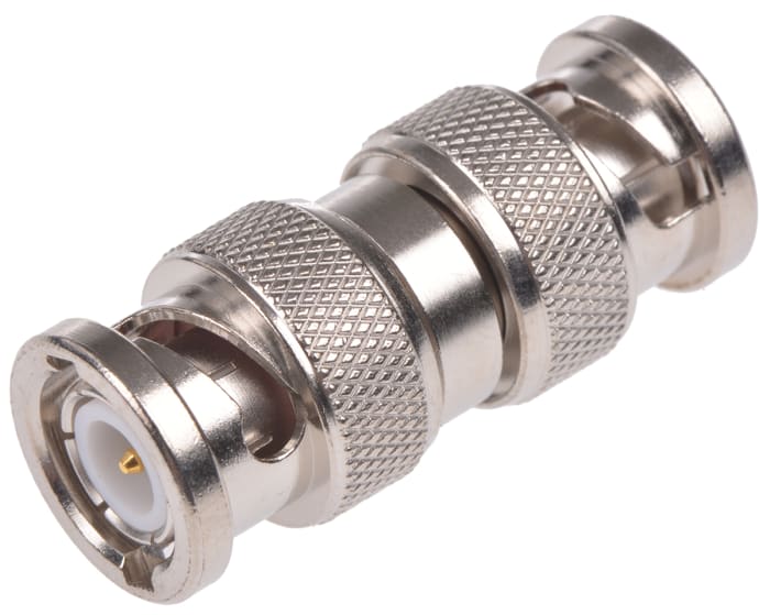 Telegartner Straight 50Ω RF Adapter BNC Plug to BNC Plug 4GHz
