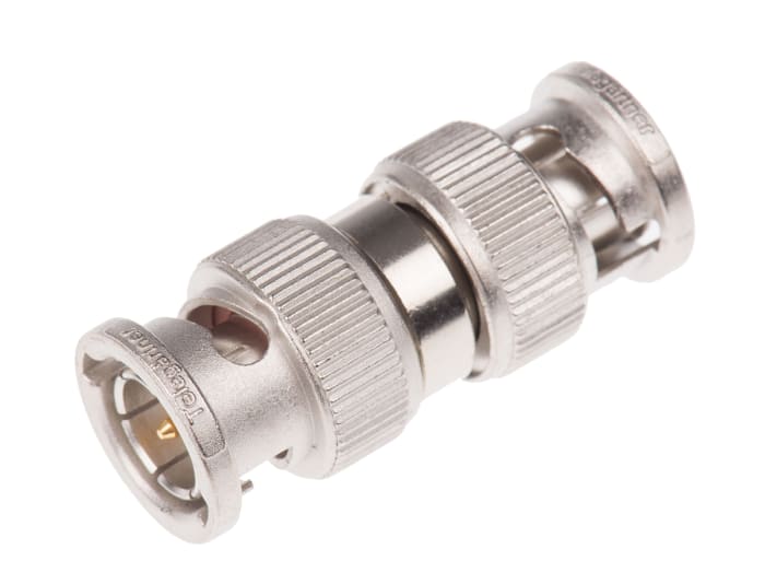 Telegartner Straight 75Ω RF Adapter BNC Plug to BNC Plug 4GHz