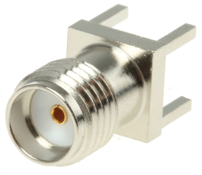 Connecteur SMA Telegartner Femelle Droit, raccordement A souder 50Ω Montage sur CI