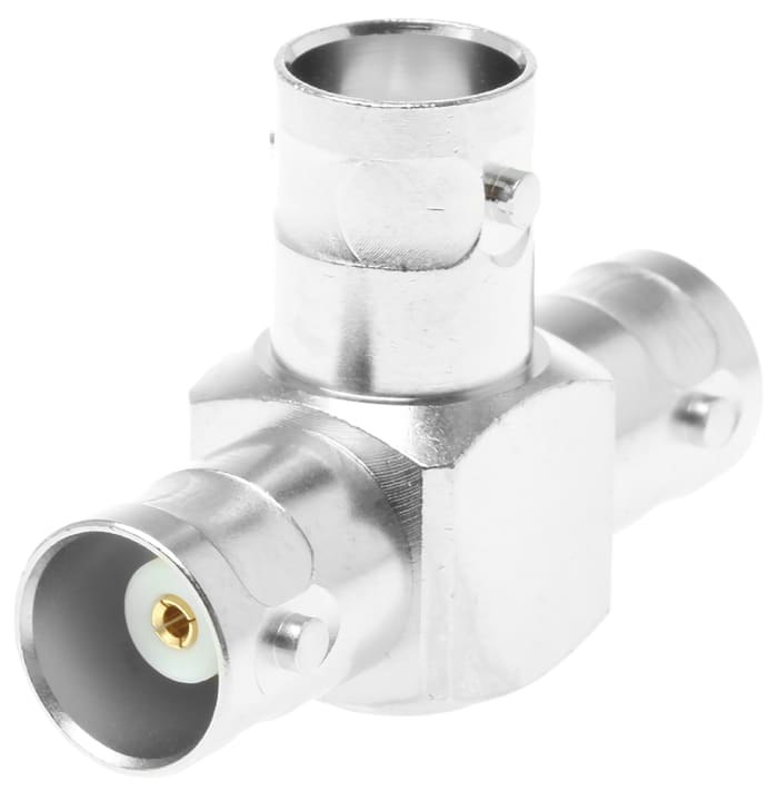 Telegartner Tee 50Ω RF Adapter BNC Socket to BNC Socket 4GHz
