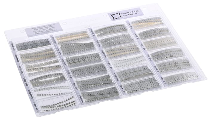 Nova, Surface Mount Ceramic Capacitor Kit 2280 pieces