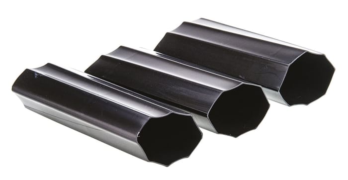 Alpha Wire Adhesive Lined Heat Shrink Tubing, Black 50.8mm Sleeve Dia. x 152mm Length 6:1 Ratio, FIT Shrink Tubing
