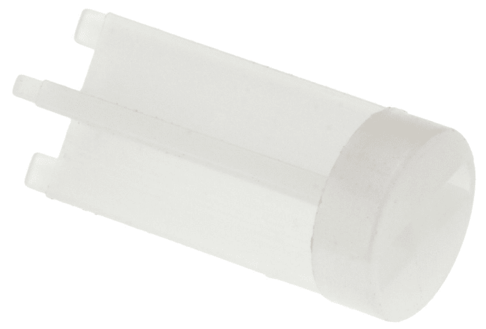 Essentra 6mm Diameter LED Spacer for use with 3 mm (T-1) LED, 5 mm (T-1 3/4) LED