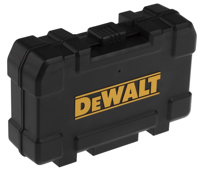 DT50050 QZ DeWALT DeWALT 10 Piece Twist Drill Bit Set for Multi Material 12mm Max 3mm Min Titanium Bits 113 8629 RS Components