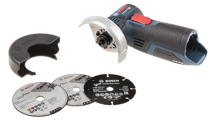 Amoladora angular Bosch GWS 12V-76 a batería de 10.8V, diámetro de disco 76mm, 19500rpm