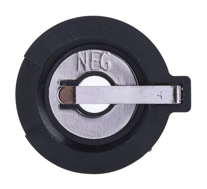 Porte-pile 1 x Keystone CR2016, CR2025, CR2032, raccordement Circuit imprimé