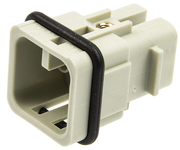 Han D Series Connector Insert, Male, 8 Way, 10A, 250 V