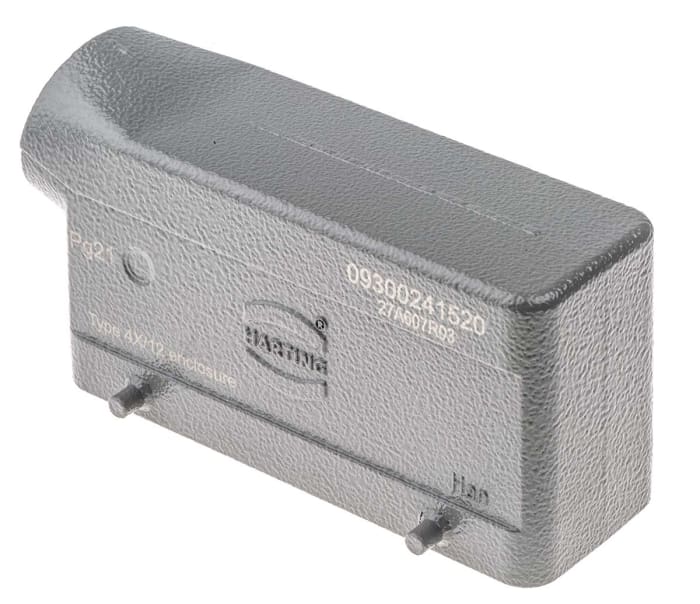 HARTING Han B Range Heavy Duty Power Connector Hood 2, 24B