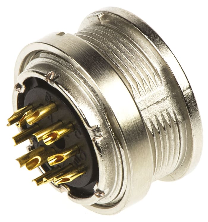 0903320012 binder binder Circular Connector, 12 Contacts, Panel