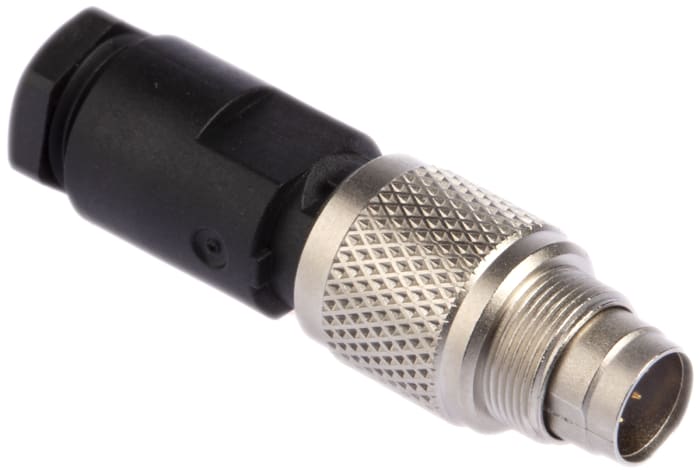 binder Circular Connector, 7 Contacts, Cable, M9 Connector, Plug, Male, IP67, 712 Series