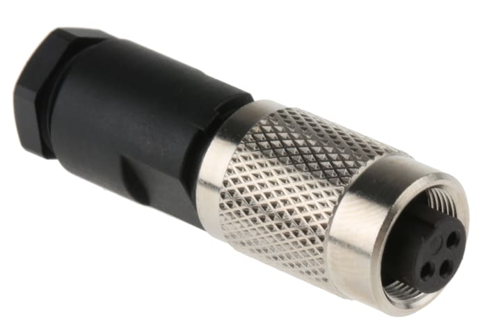 binder Circular Connector, 3 Contacts, Cable Mount, M9 Connector, Socket, Female, IP67, 712 Series